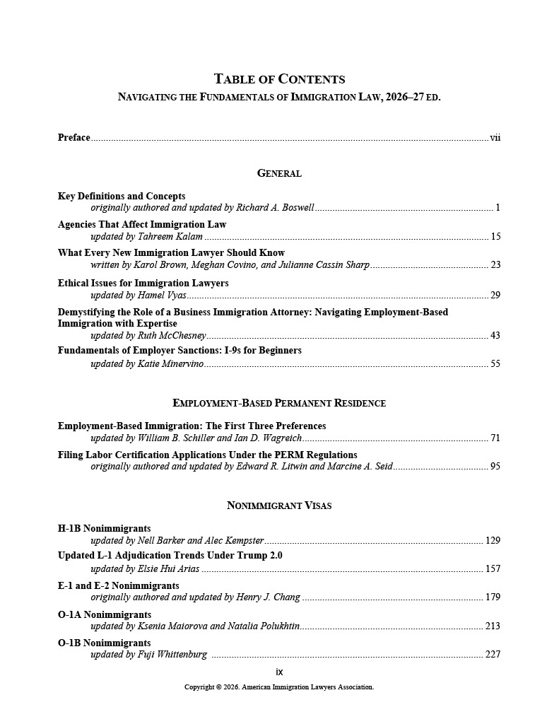 Navigating the Fundamentals of Immigration Law