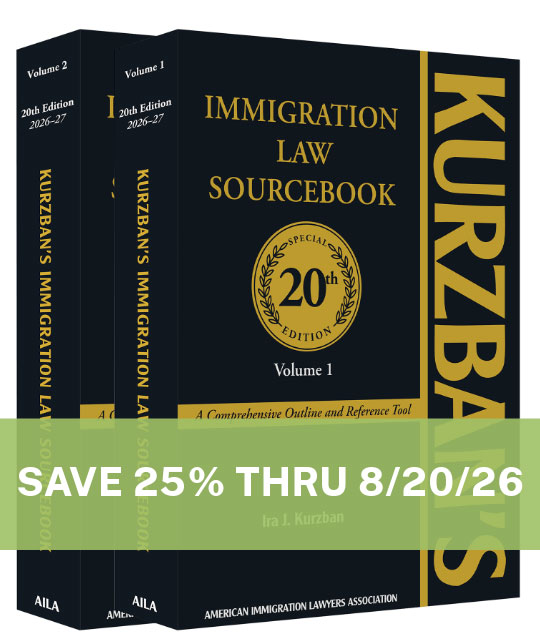 Kurzban's Immigration Law Sourcebook