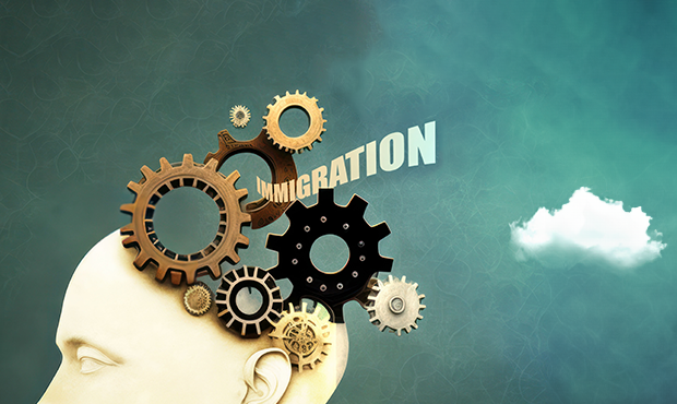 Silhouette of Statue of Liberty