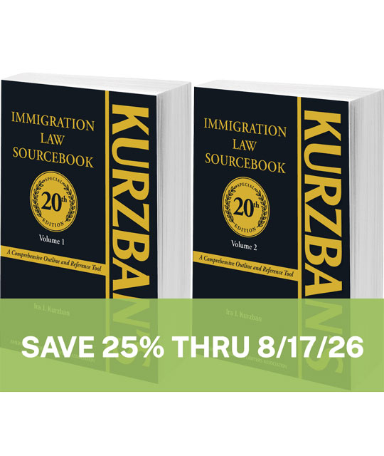 Kurzban's Immigration Law Sourcebook