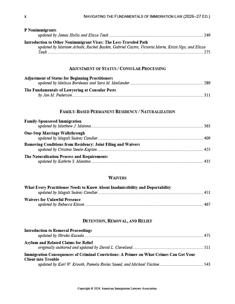 Navigating the Fundamentals of Immigration Law