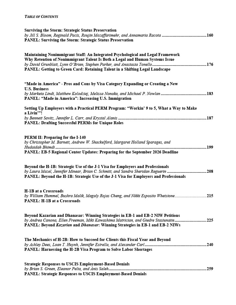 Immigration Practice Pointers, 2026-27 ed.