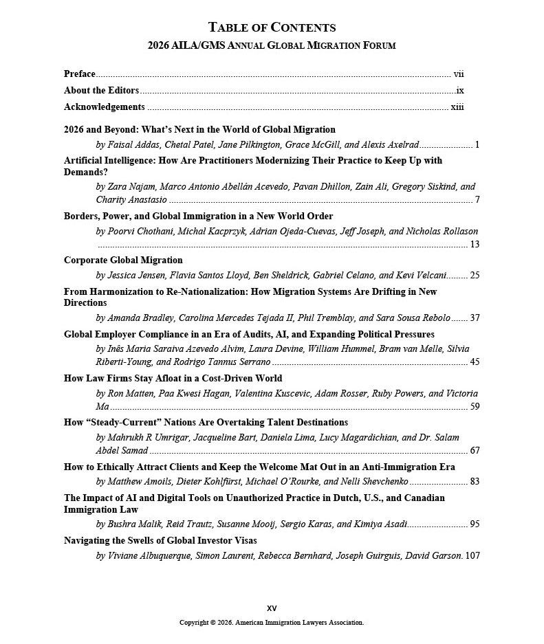 2026 AILA/GMS Global Migration Forum Handbook