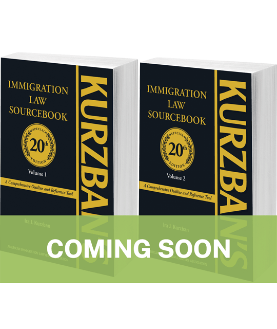Kurzban's Immigration Law Sourcebook
