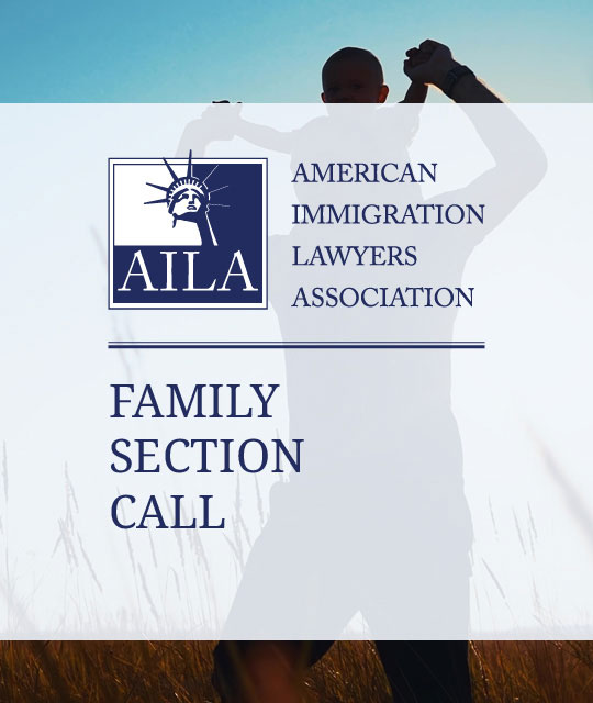 Family Section Quarterly Call (August 2026)